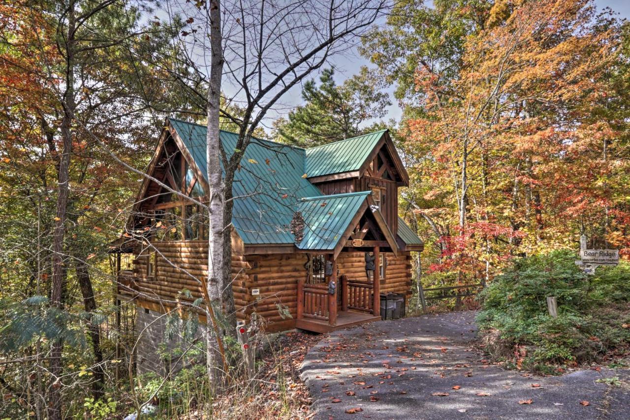 Smoky Mountain Log Cabin 7 Mi To Gatlinburg! Сев'єрвілл Екстер'єр фото