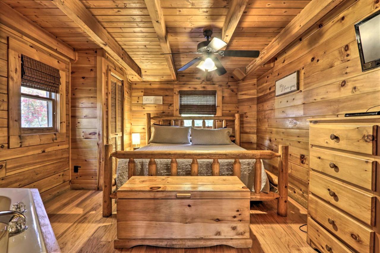 Smoky Mountain Log Cabin 7 Mi To Gatlinburg! Сев'єрвілл Екстер'єр фото
