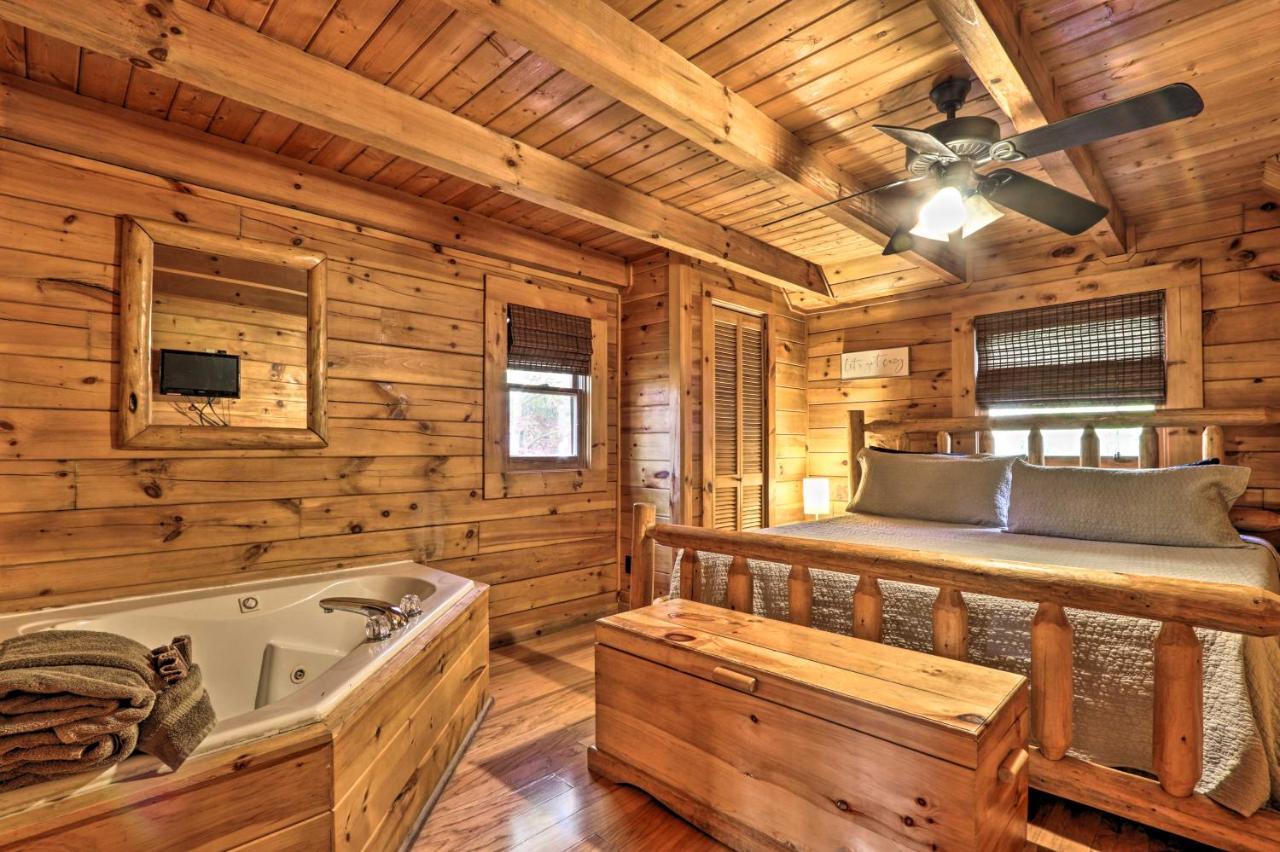 Smoky Mountain Log Cabin 7 Mi To Gatlinburg! Сев'єрвілл Екстер'єр фото